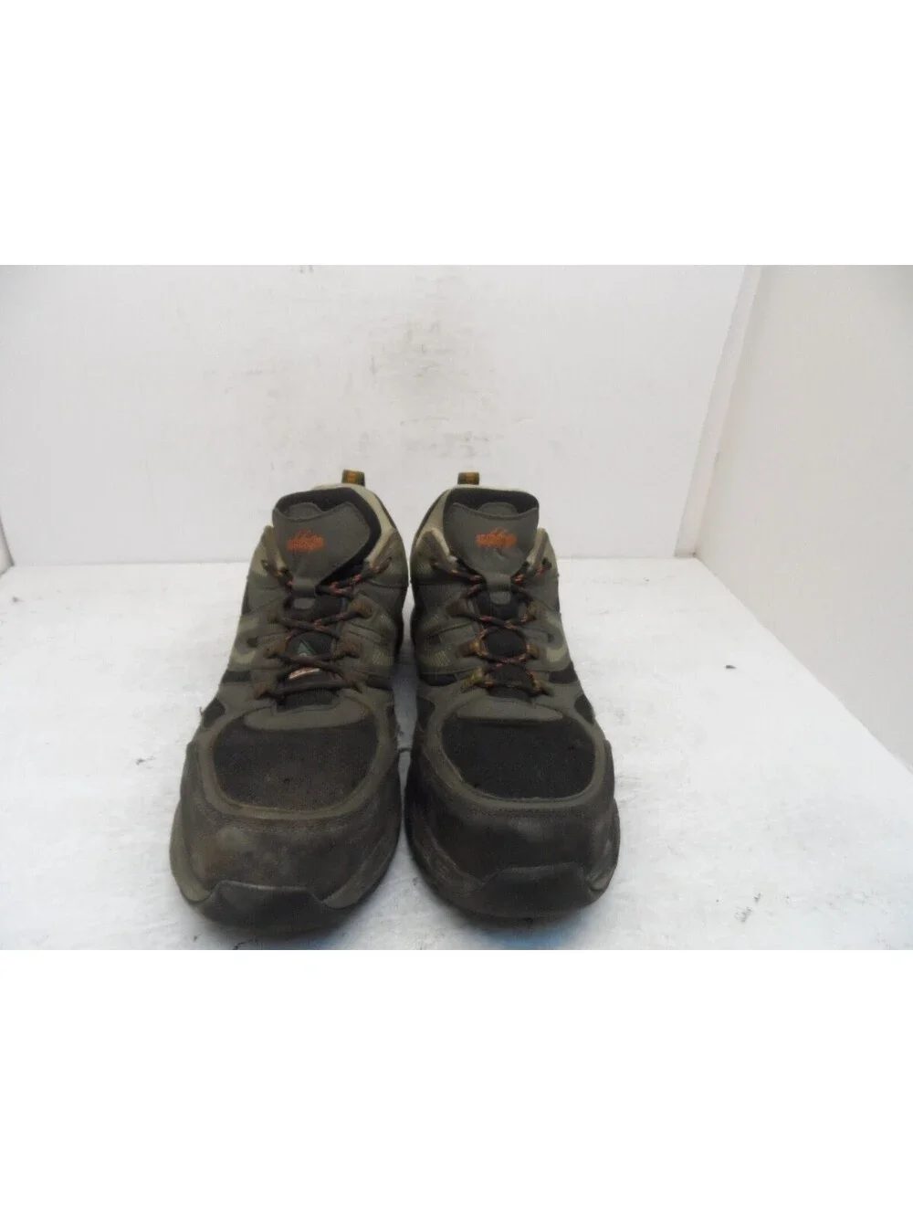 AGGRESSOR Men's Low-Cut Steel Toe Steel Plate Work Shoes 2000 Grey Size 13M